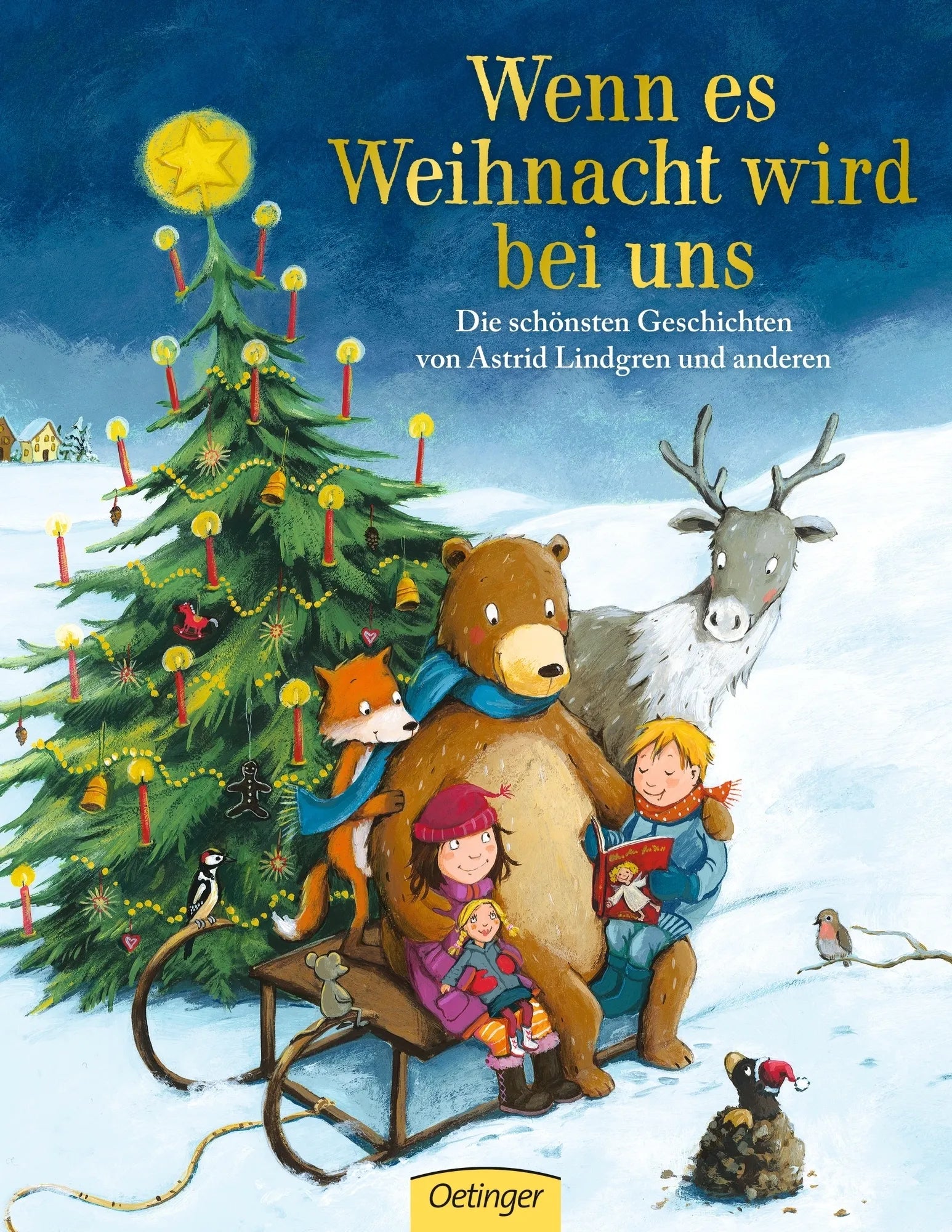 Buchcover von 'Wenn es Weihnacht wird bei uns' - Gebundene Ausgabe von Mauri Kunnas