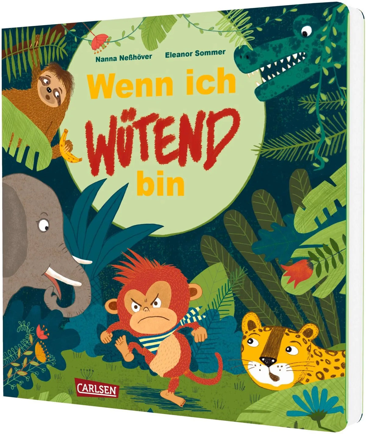 Cover: Wenn ich wütend bin (Hardcover) von Nanna Neßhöver