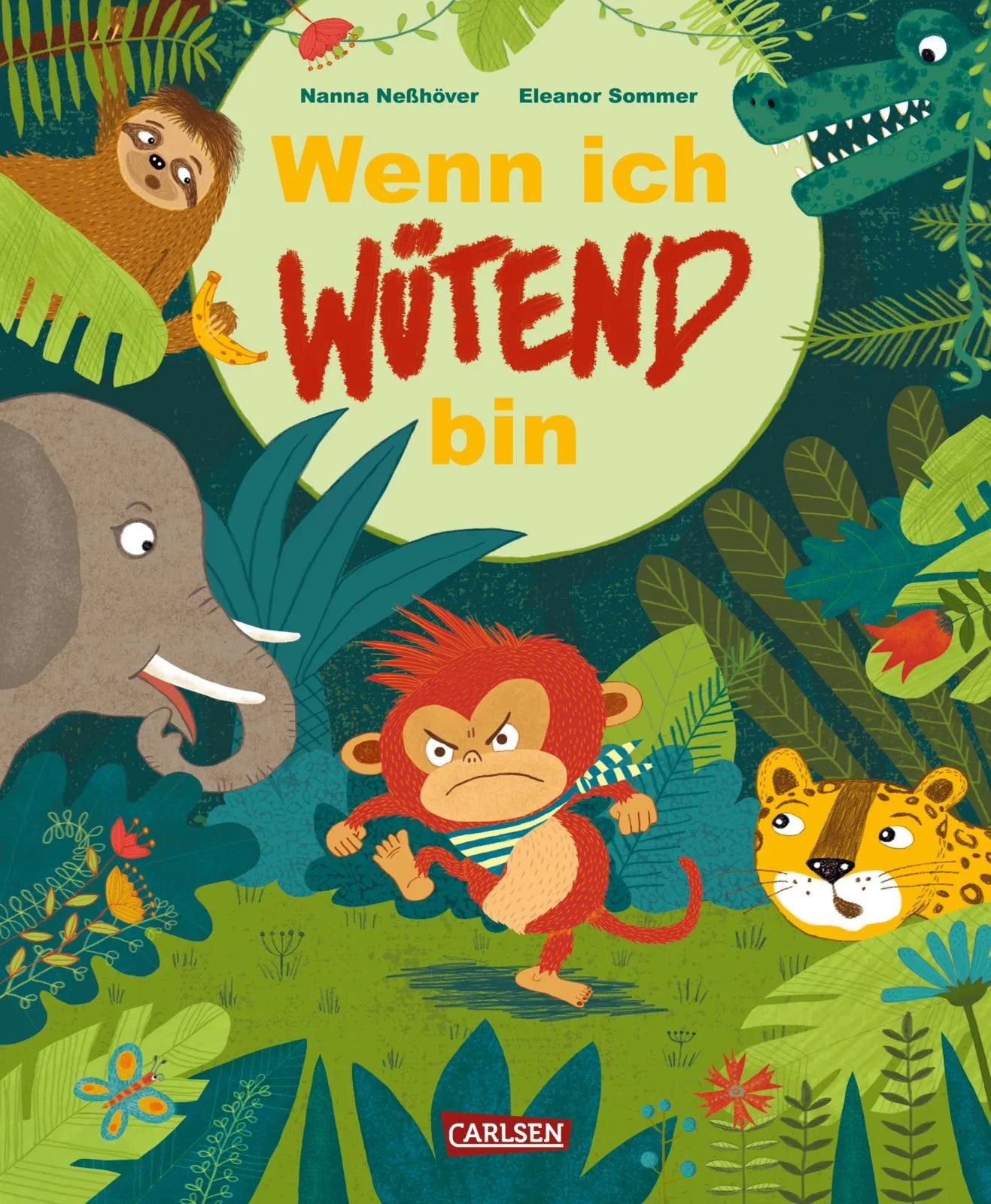 Buchcover von 'Wenn ich wütend bin' - Gebundene Ausgabe von Nanna Neßhöver