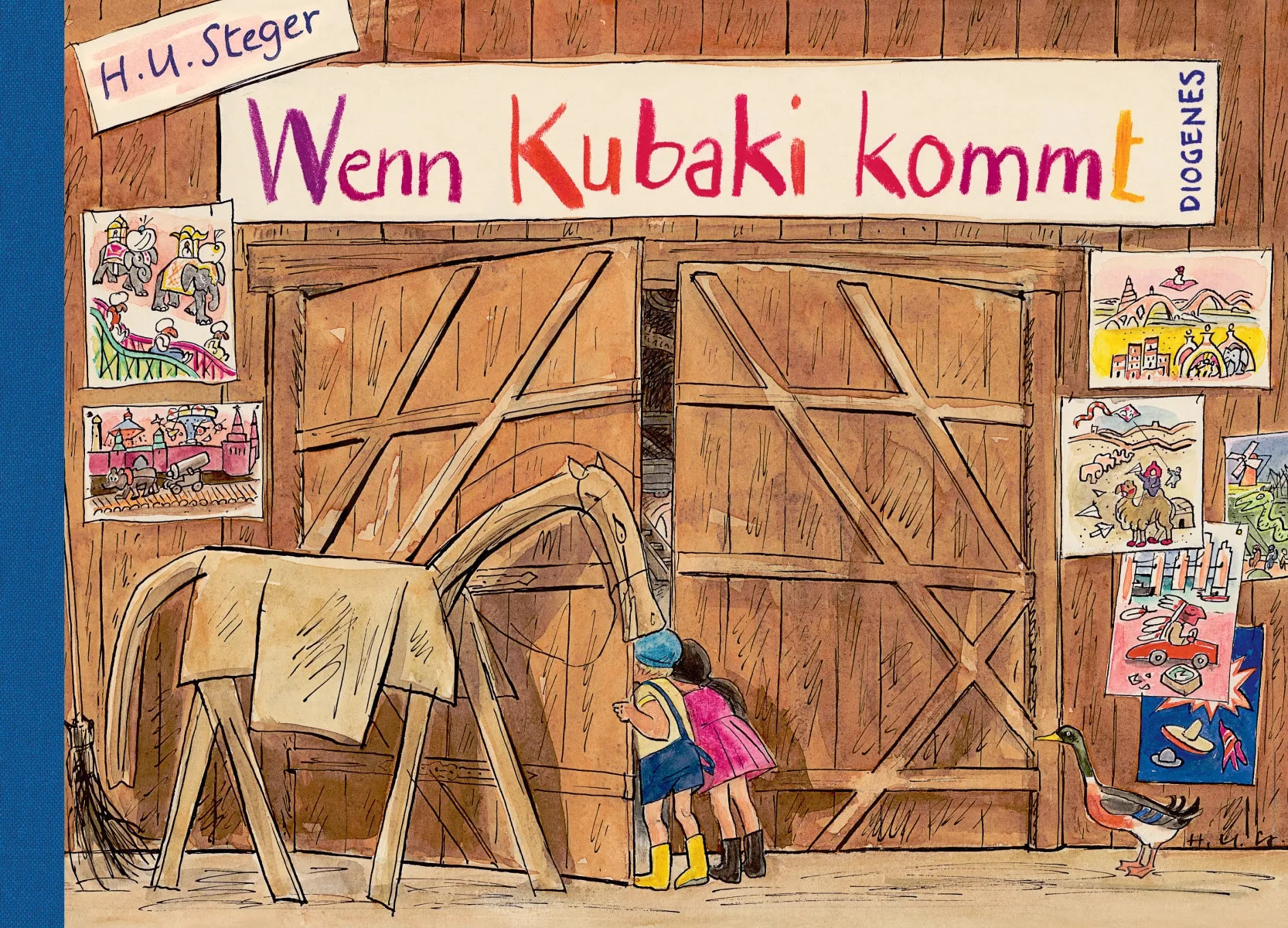 Buchcover von 'Wenn Kubaki kommt' - Gebundene Ausgabe von H.U. Steger
