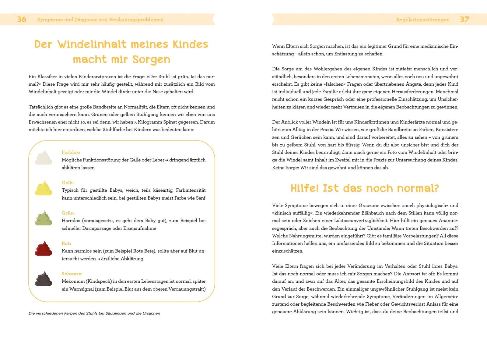 Innenansicht von 'Wenns im Bauch zwickt, drückt und grummelt' - Taschenbuch