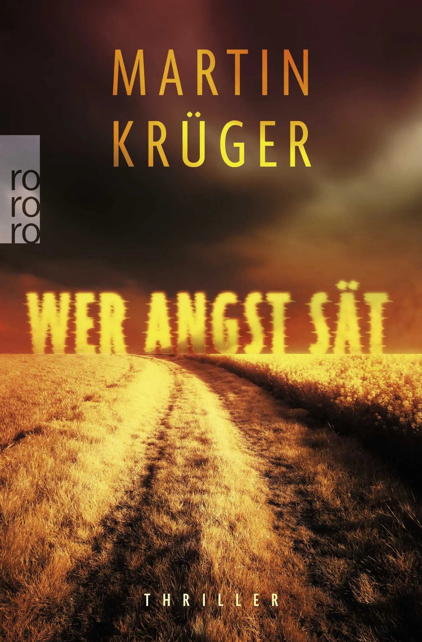 Buchcover von 'Wer Angst sät' - Taschenbuch von Martin Krüger