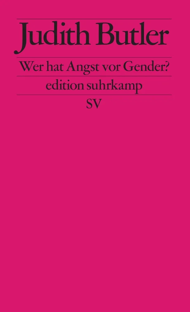 Cover: Wer hat Angst vor Gender? (E-Book) von Judith Butler