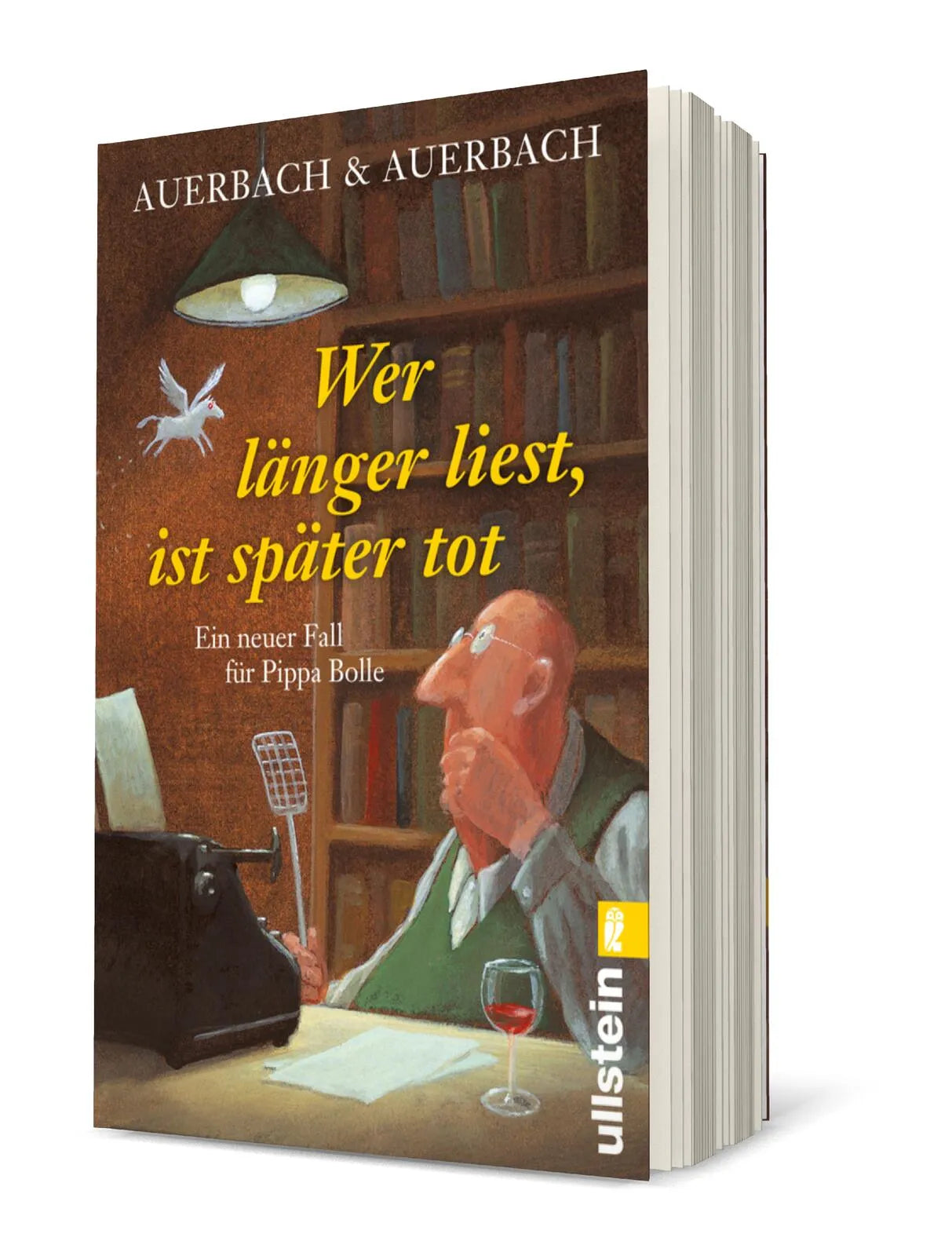 Buchcover von 'Wer länger liest, ist später tot' - Taschenbuch von Auerbach & Auerbach