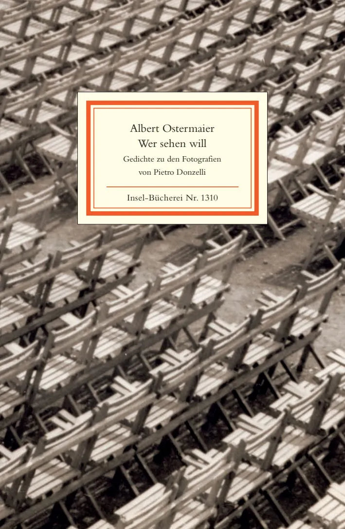 Buchcover von 'Wer sehen will' - Gebundene Ausgabe von Albert Ostermaier