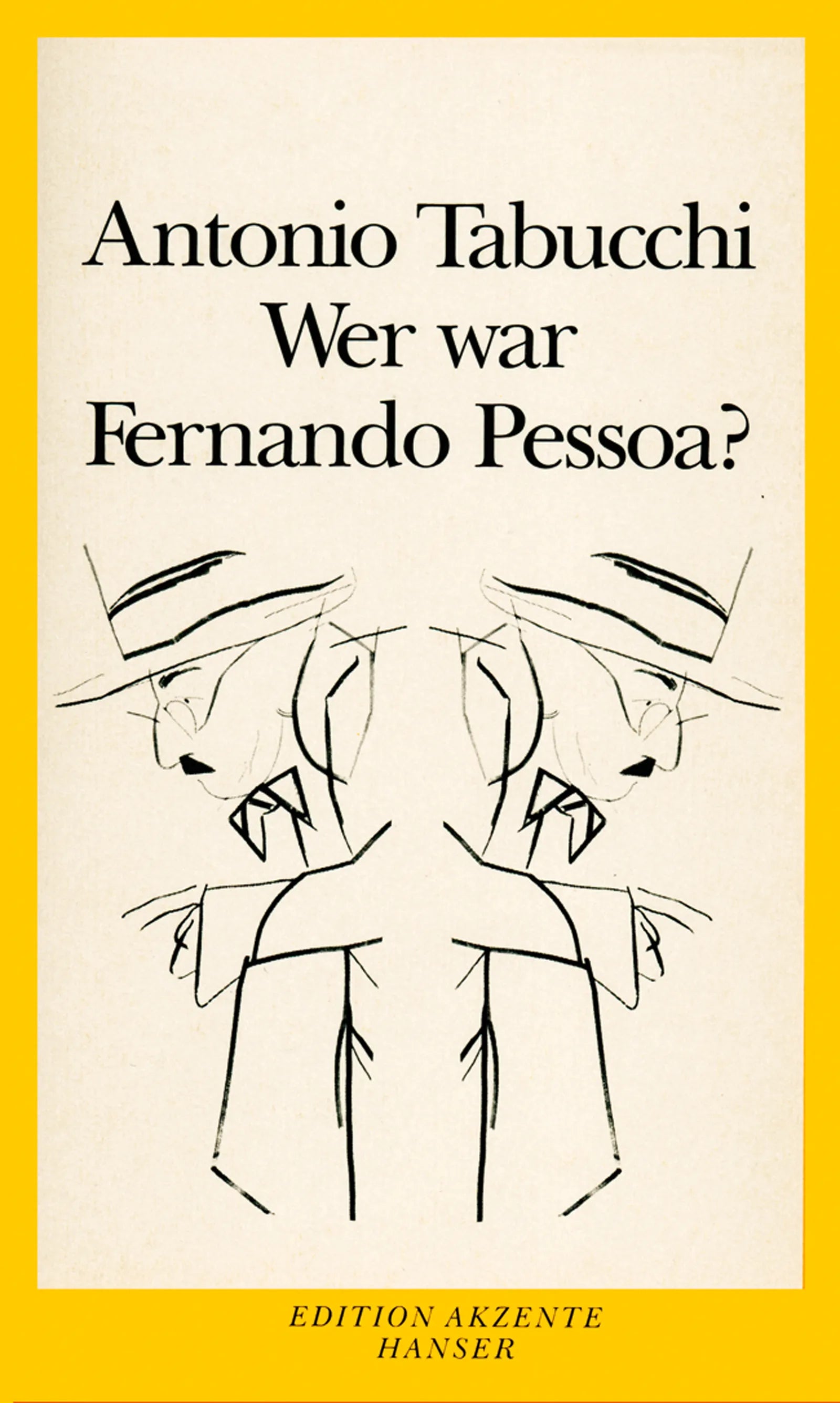 Buchcover von 'Wer war Fernando Pessoa?' - Taschenbuch von Antonio Tabucchi