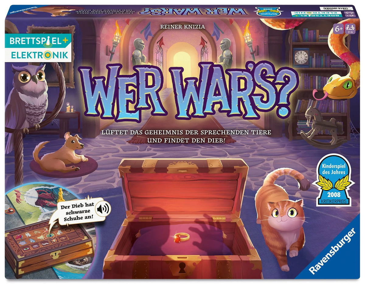 Kinderspiel: Wer war's? - Kinderspiel ab 6 Jahre
