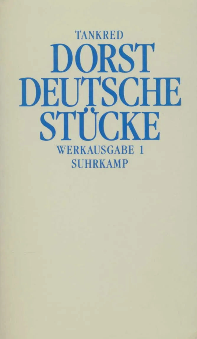 Buchcover von 'Werkausgabe' - Gebundene Ausgabe von Tankred Dorst