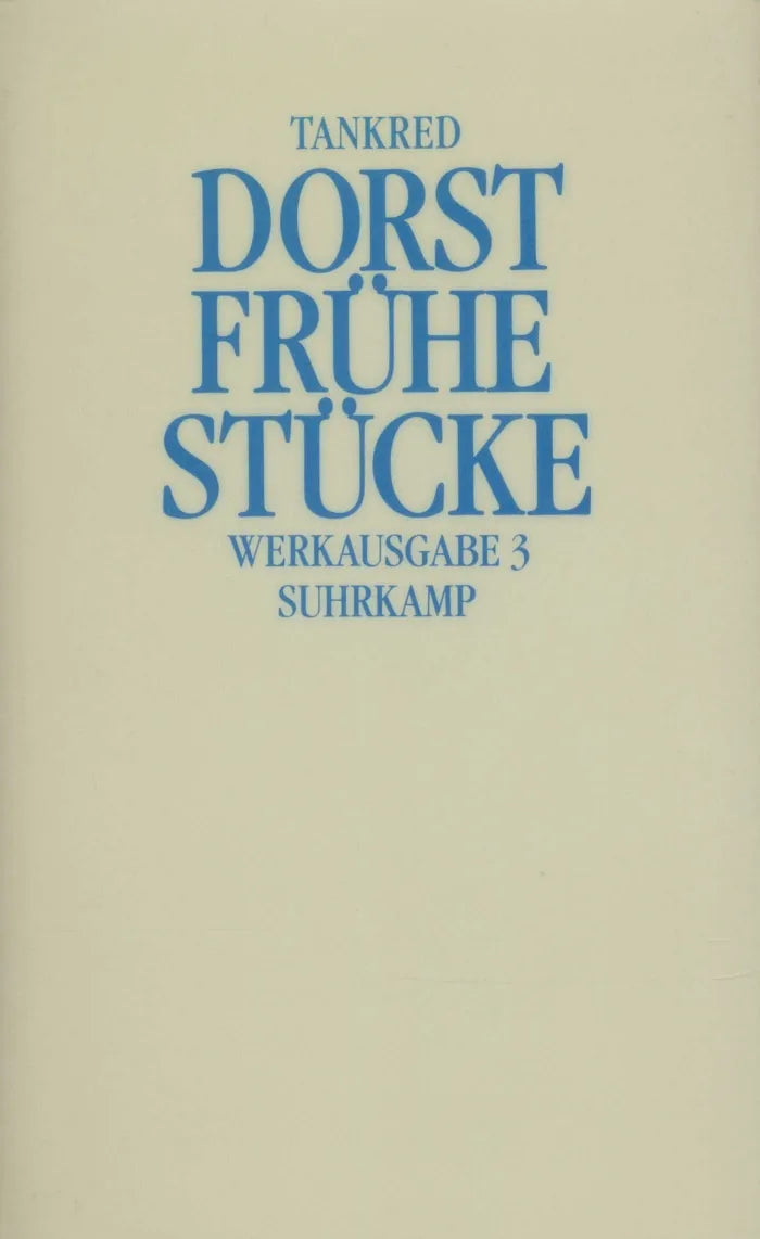 Buchcover von 'Werkausgabe' - Gebundene Ausgabe von Tankred Dorst