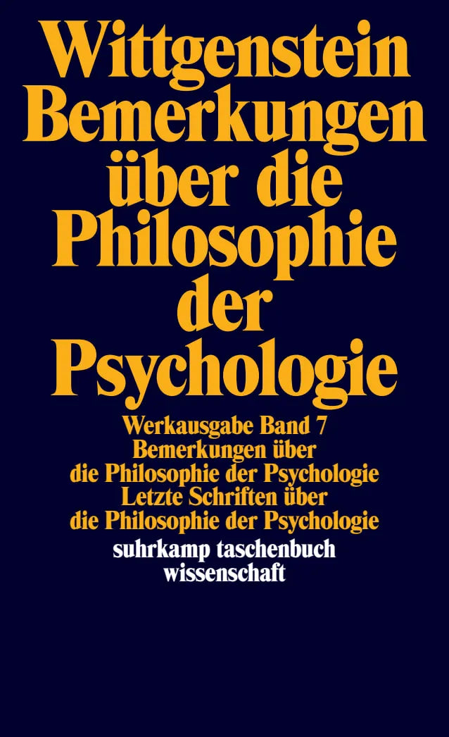 Buchcover von 'Werkausgabe in 8 Bänden' - Taschenbuch von Ludwig Wittgenstein