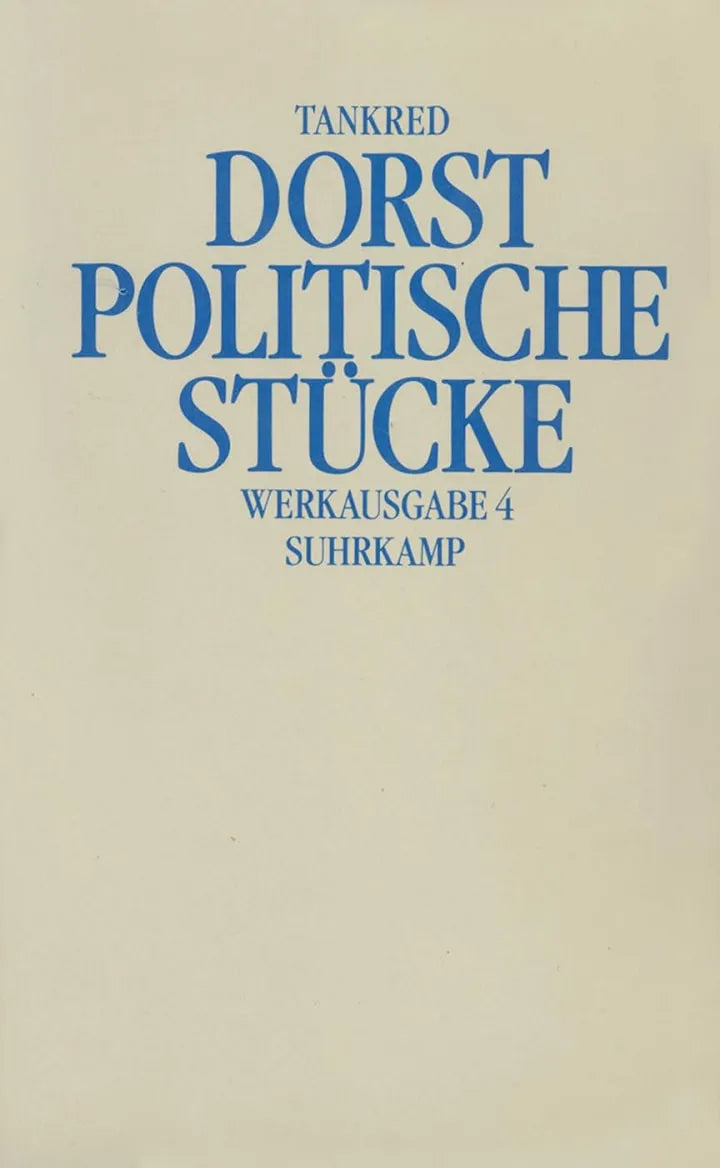 Buchcover von 'Werkausgabe' - Taschenbuch von Tankred Dorst