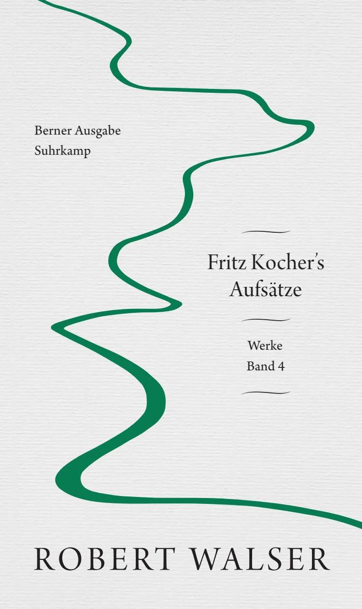 Buchcover von 'Werke. Berner Ausgabe' - Taschenbuch von Robert Walser