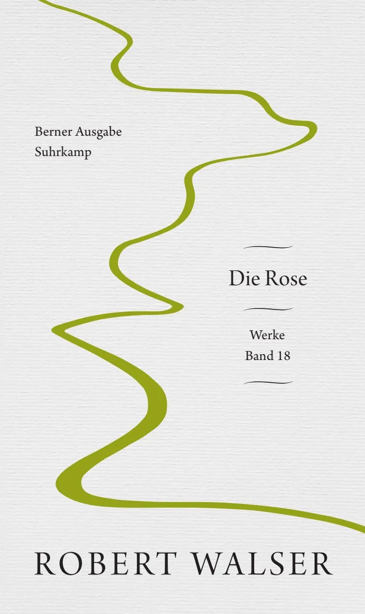 Buchcover von 'Werke. Berner Ausgabe' - Taschenbuch von Robert Walser