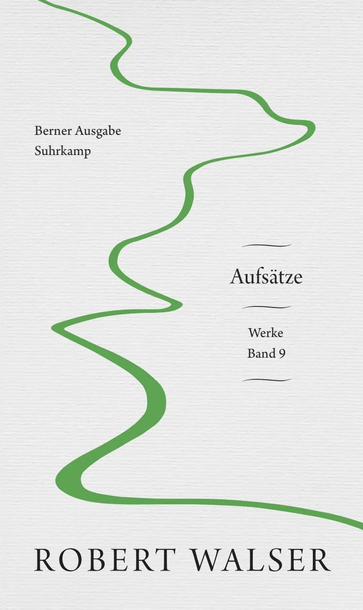 Buchcover von 'Werke. Berner Ausgabe' - Taschenbuch von Robert Walser
