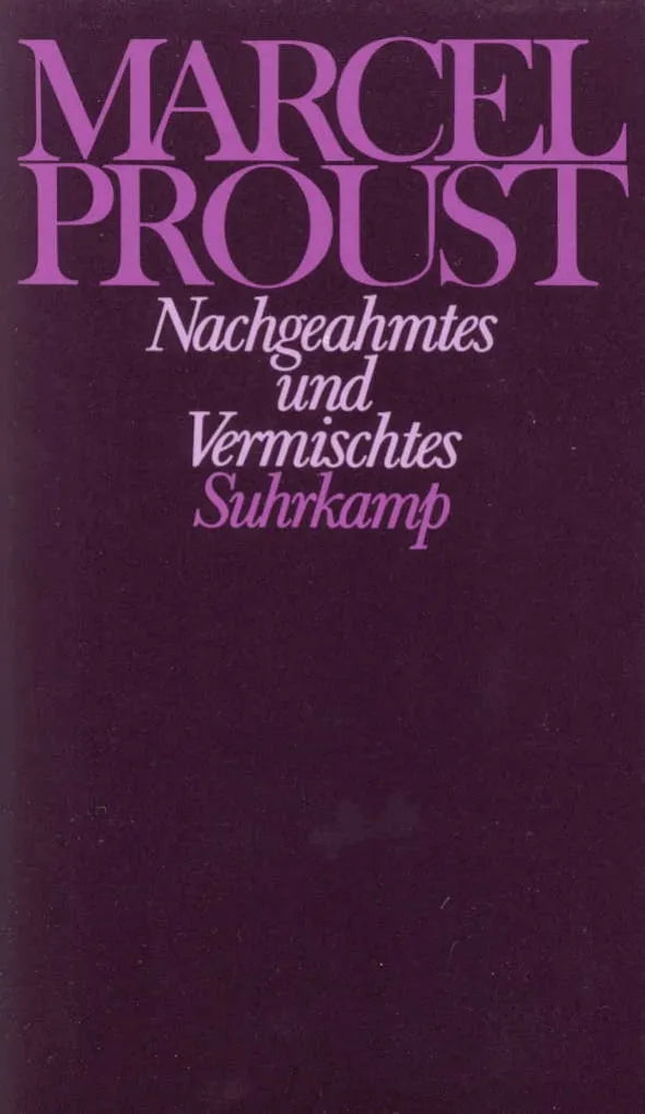 Buchcover von 'Werke. Frankfurter Ausgabe' - Gebundene Ausgabe von Marcel Proust