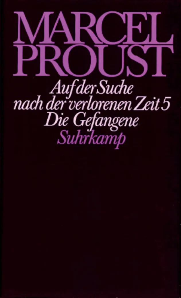 Buchcover von 'Werke. Frankfurter Ausgabe' - Gebundene Ausgabe von Marcel Proust