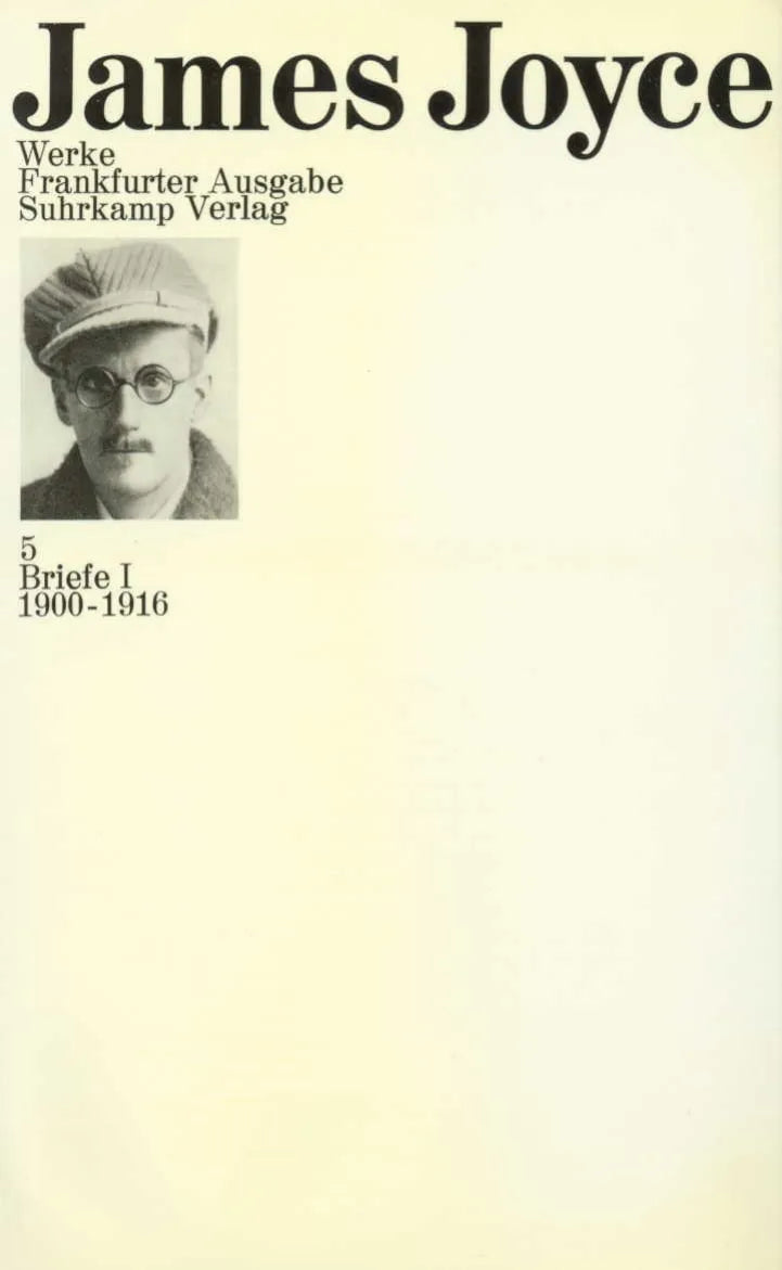 Buchcover von 'Werke. Frankfurter Ausgabe in sieben Bänden' - Gebundene Ausgabe von James Joyce