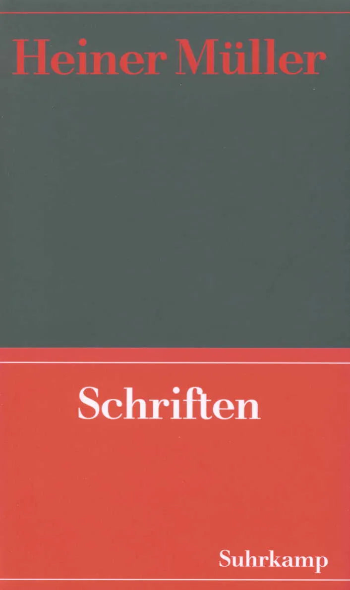 Buchcover von 'Werke' - Gebundene Ausgabe von Heiner Müller