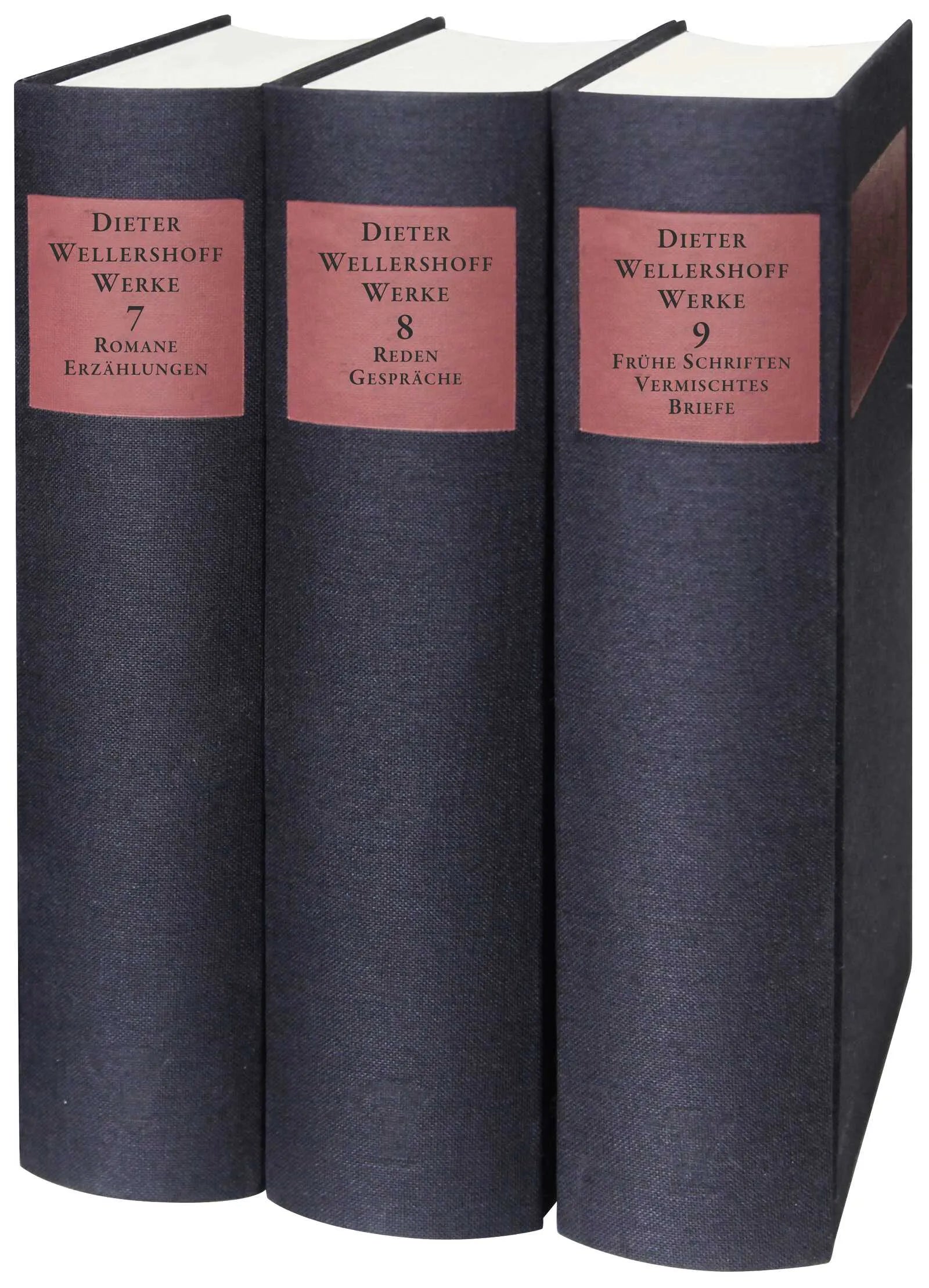 Buchcover von 'Werke' - Gebundene Ausgabe von Dieter Wellershoff