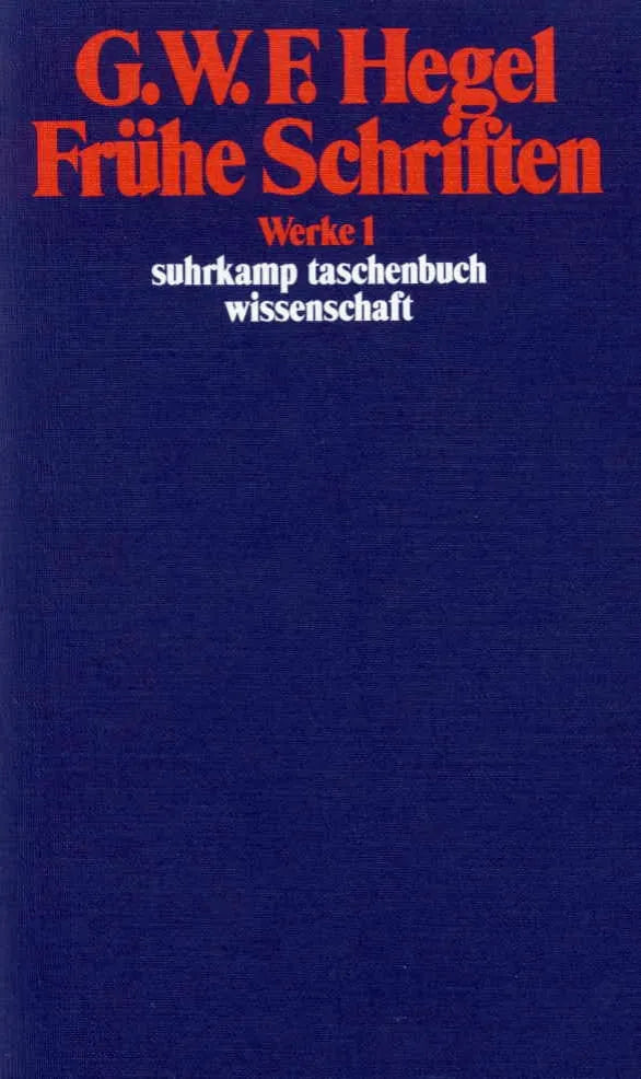Buchcover von 'Werke in 20 Bänden mit Registerband' - Taschenbuch von Georg Wilhelm Friedrich Hegel
