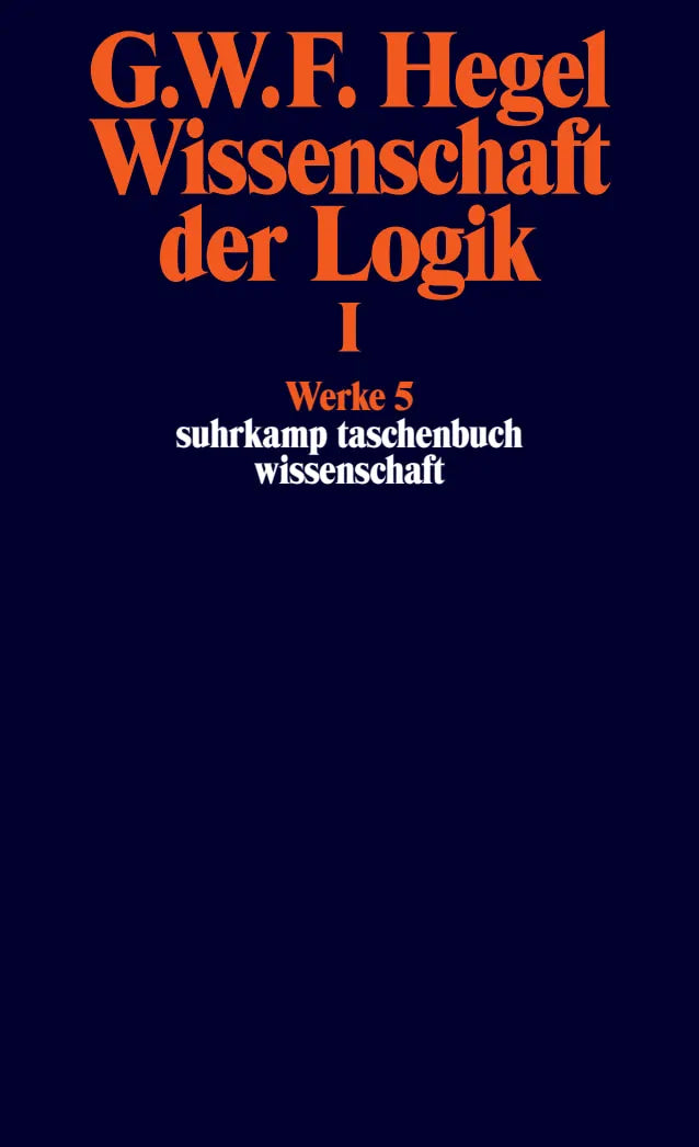 Buchcover von 'Werke in 20 Bänden mit Registerband' - Taschenbuch von Georg Wilhelm Friedrich Hegel