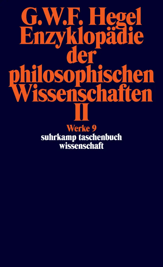 Buchcover von 'Werke in 20 Bänden mit Registerband' - Taschenbuch von Georg Wilhelm Friedrich Hegel
