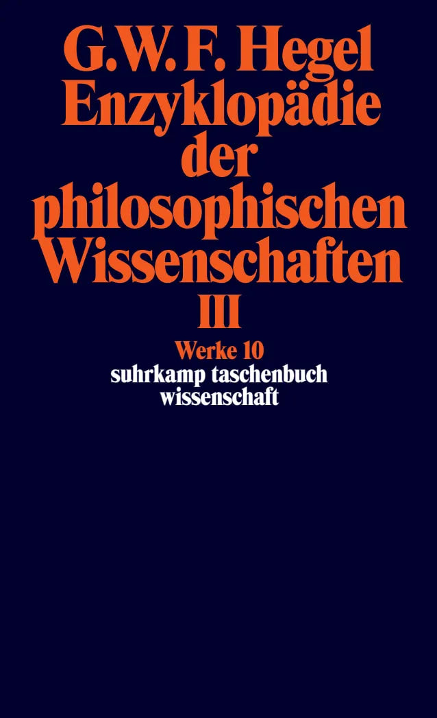 Buchcover von 'Werke in 20 Bänden mit Registerband' - Taschenbuch von Georg Wilhelm Friedrich Hegel