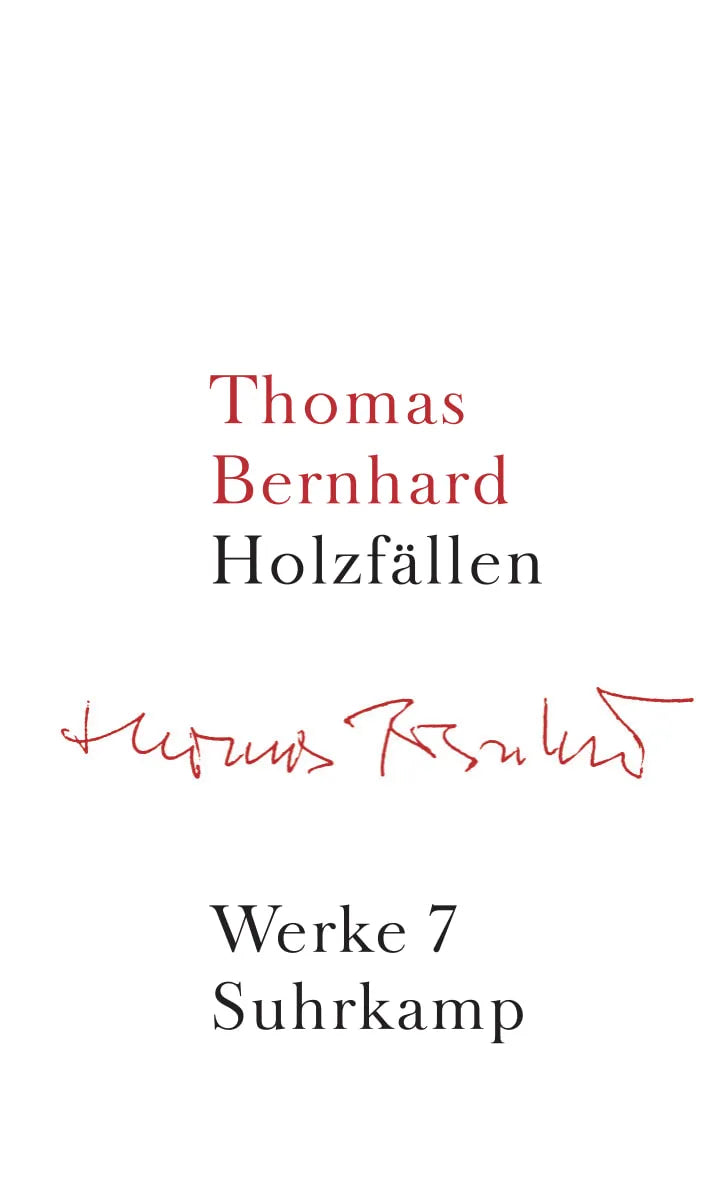 Buchcover von 'Werke in 22 Bänden' - Gebundene Ausgabe von Thomas Bernhard