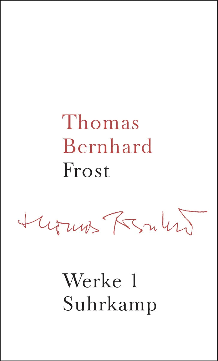 Buchcover von 'Werke in 22 Bänden' - Gebundene Ausgabe von Thomas Bernhard