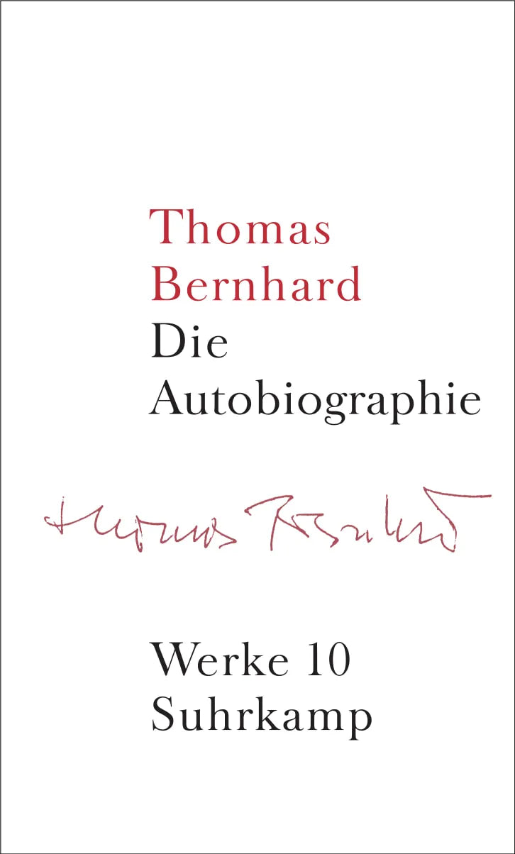 Buchcover von 'Werke in 22 Bänden' - Gebundene Ausgabe von Thomas Bernhard