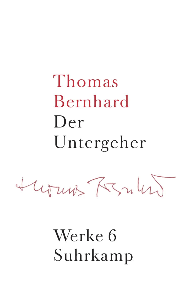 Buchcover von 'Werke in 22 Bänden' - Gebundene Ausgabe von Thomas Bernhard