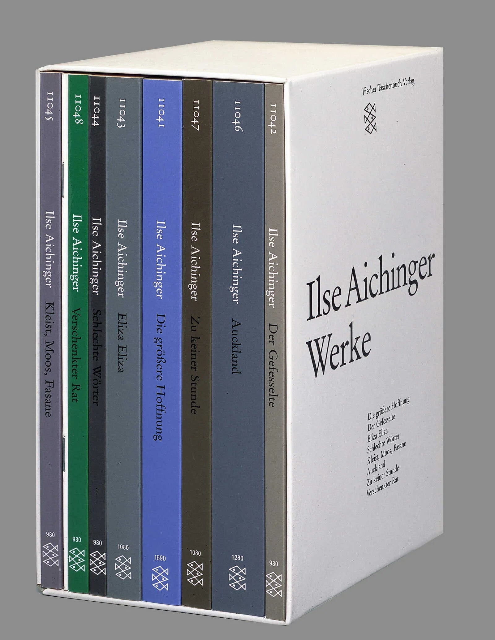 Buchcover von 'Werke in acht Bänden' - Taschenbuch von Ilse Aichinger