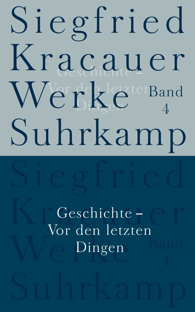 Buchcover von 'Werke in neun Bänden' - Taschenbuch von Siegfried Kracauer