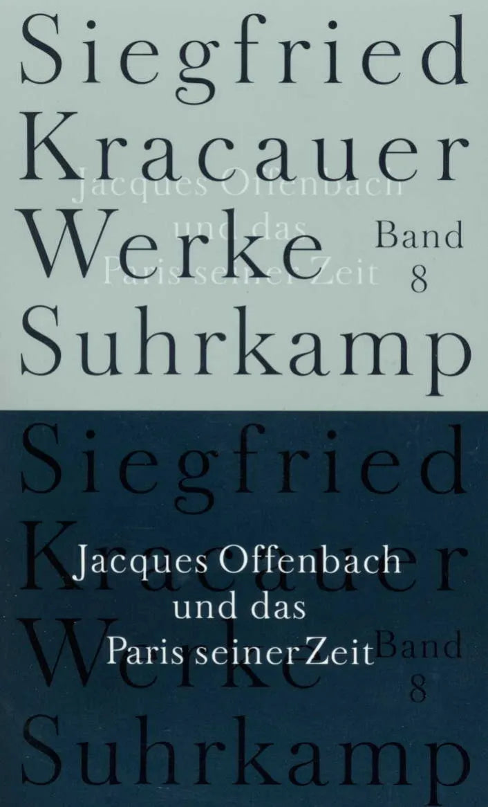 Buchcover von 'Werke in neun Bänden' - Taschenbuch von Siegfried Kracauer