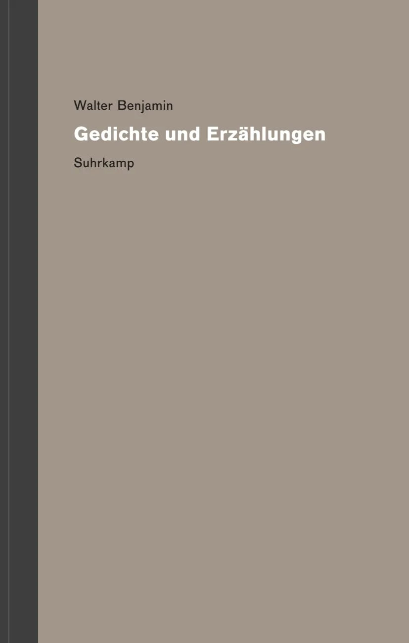 Buchcover von 'Werke und Nachlaß. Kritische Gesamtausgabe' - Gebundene Ausgabe von Walter Benjamin