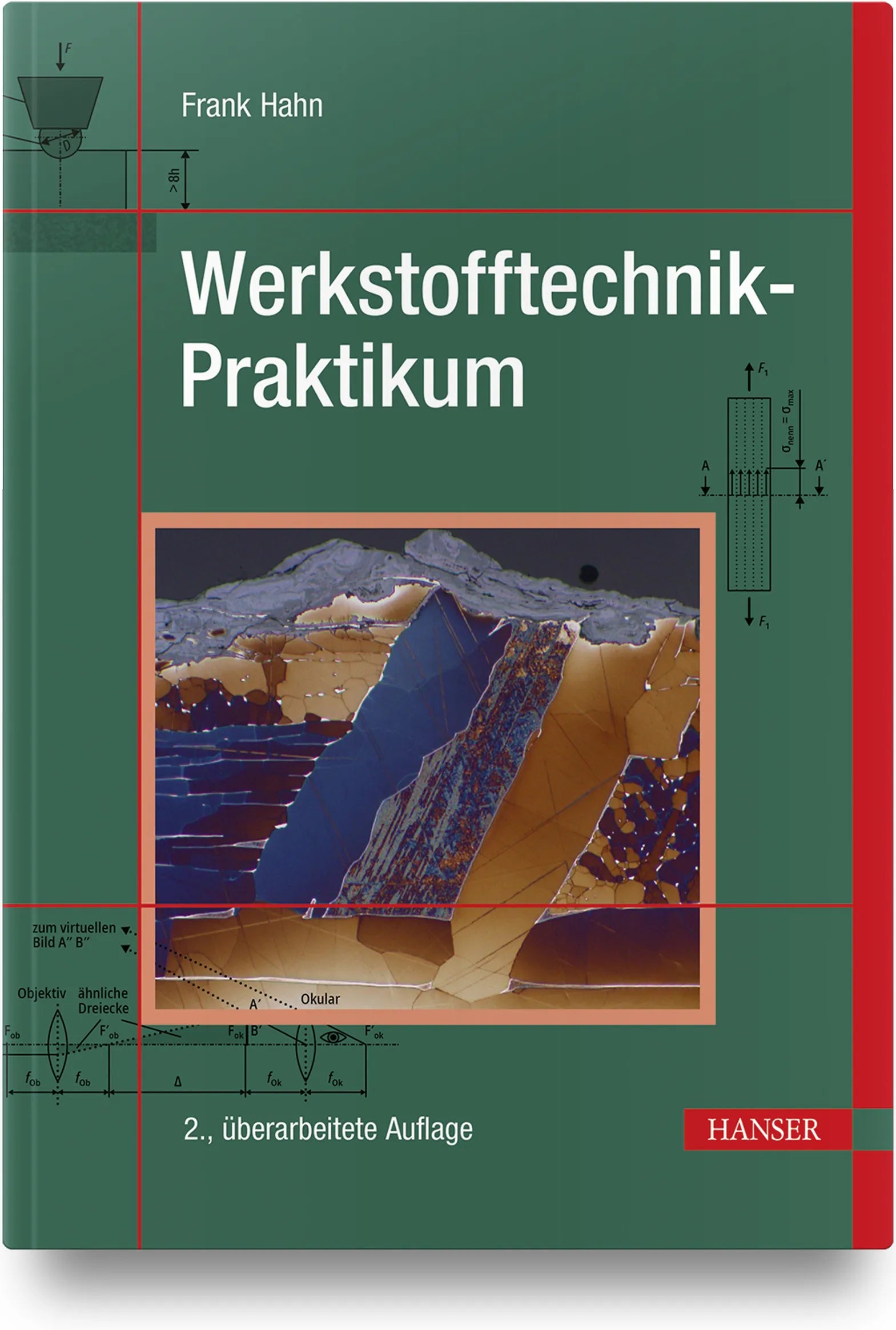 Buchcover von 'Werkstofftechnik-Praktikum' - Gebundene Ausgabe von Frank Hahn