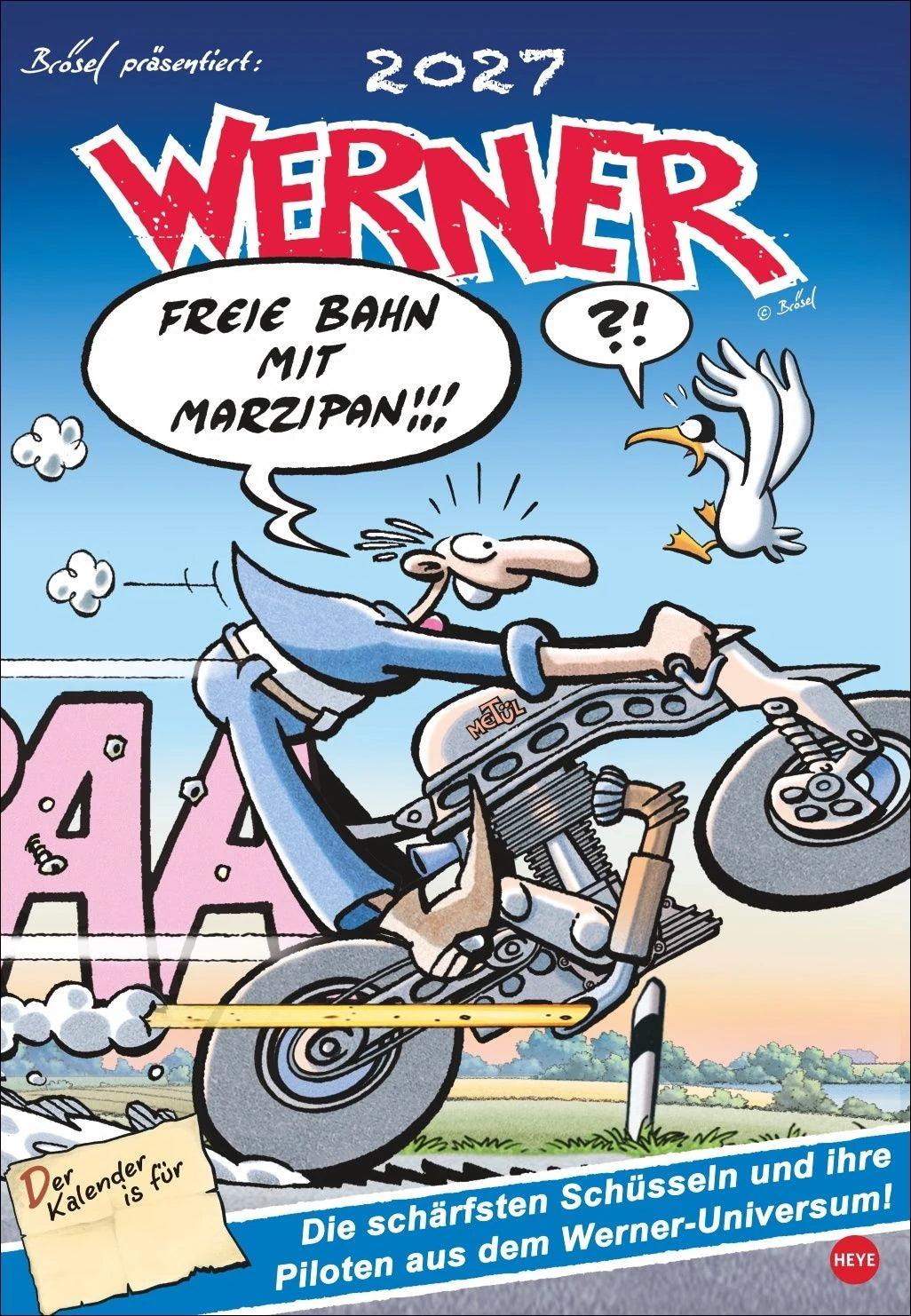 Wandkalender: Werner Kalender 2027