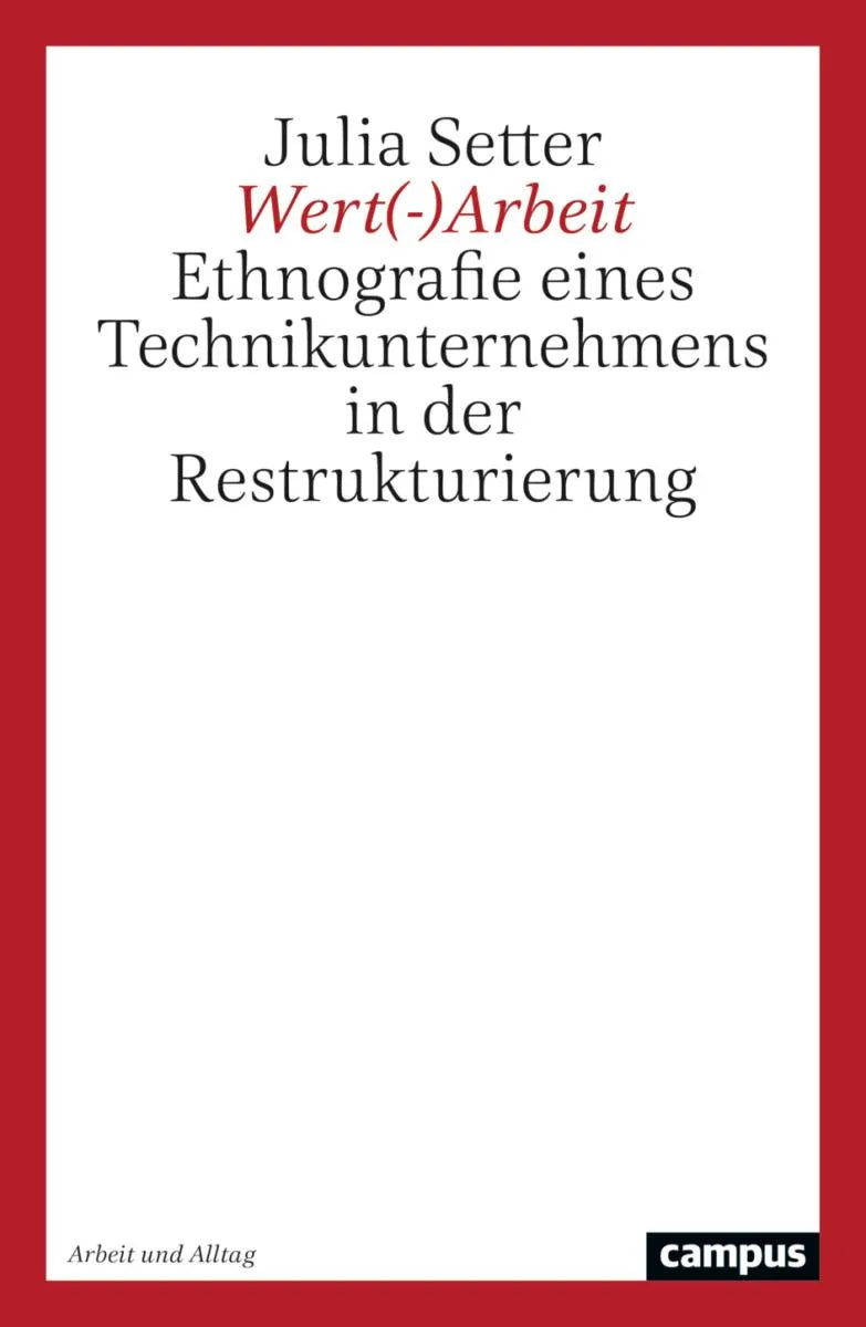 Cover: Wert (E-Book) von Julia Setter