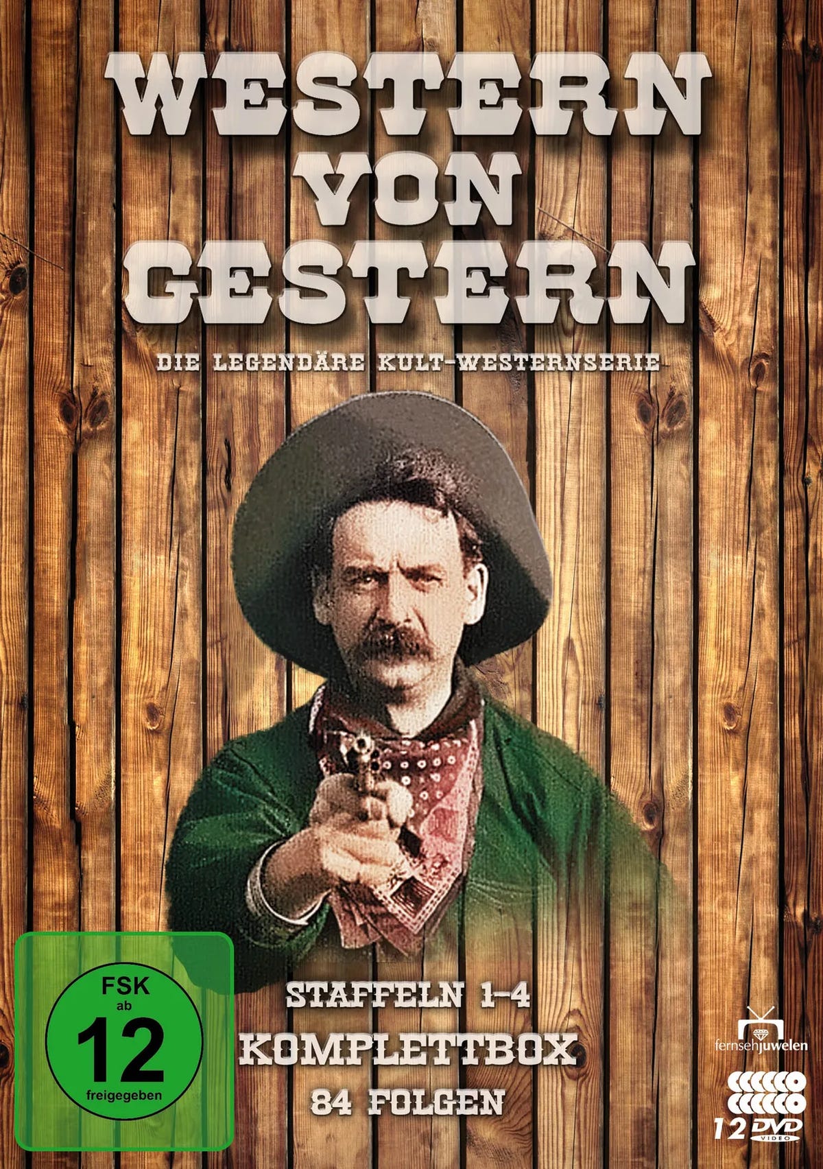 DVD-Cover: Western von Gestern - Komplettbox. Regie: John English