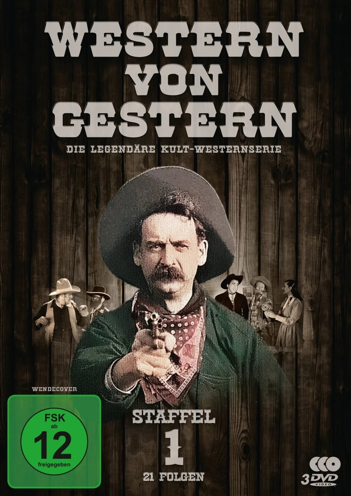 Western von Gestern - Staffel 1 (21 Folgen) - DVD