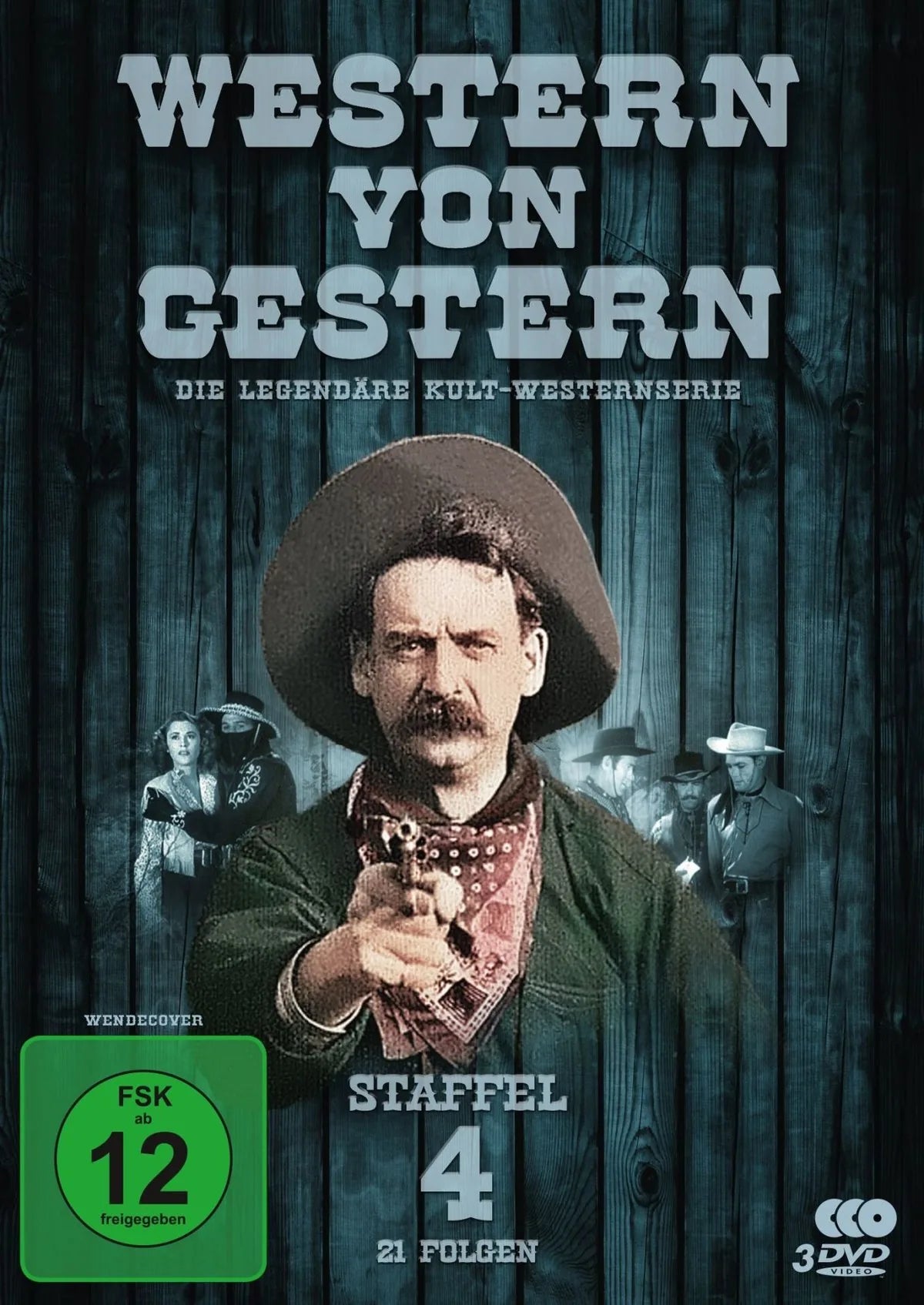 Western von Gestern - Staffel 4 (21 Folgen) - DVD