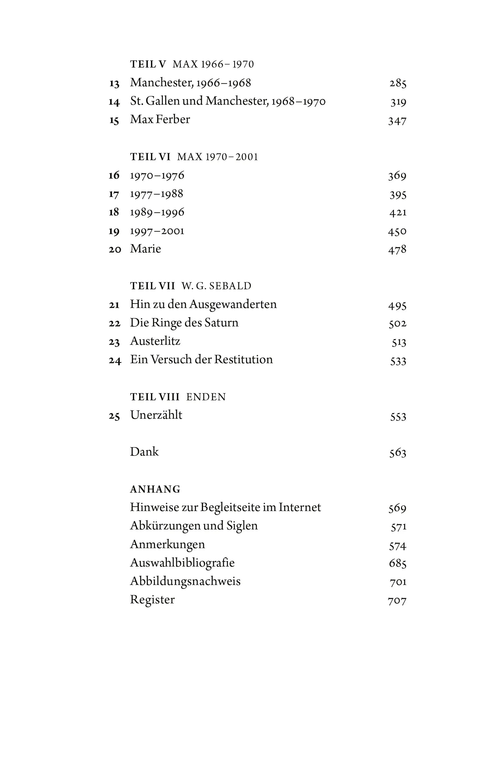 Abbildung von 'W.G. Sebald'