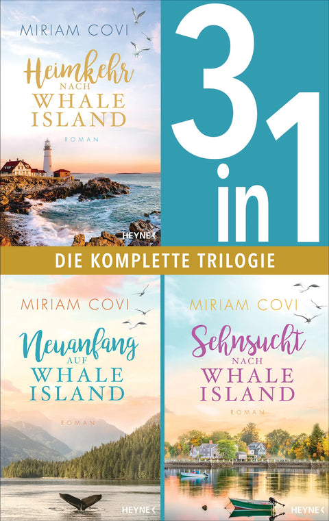 Whale Island Band 1-3: Heimkehr nach Whale Island / Neuanfang auf Whale Island / Sehnsucht nach Whale Island
