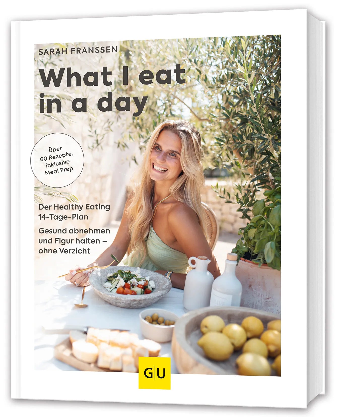 Buchcover von 'What I eat in a day' - Gebundene Ausgabe von Sarah Franssen
