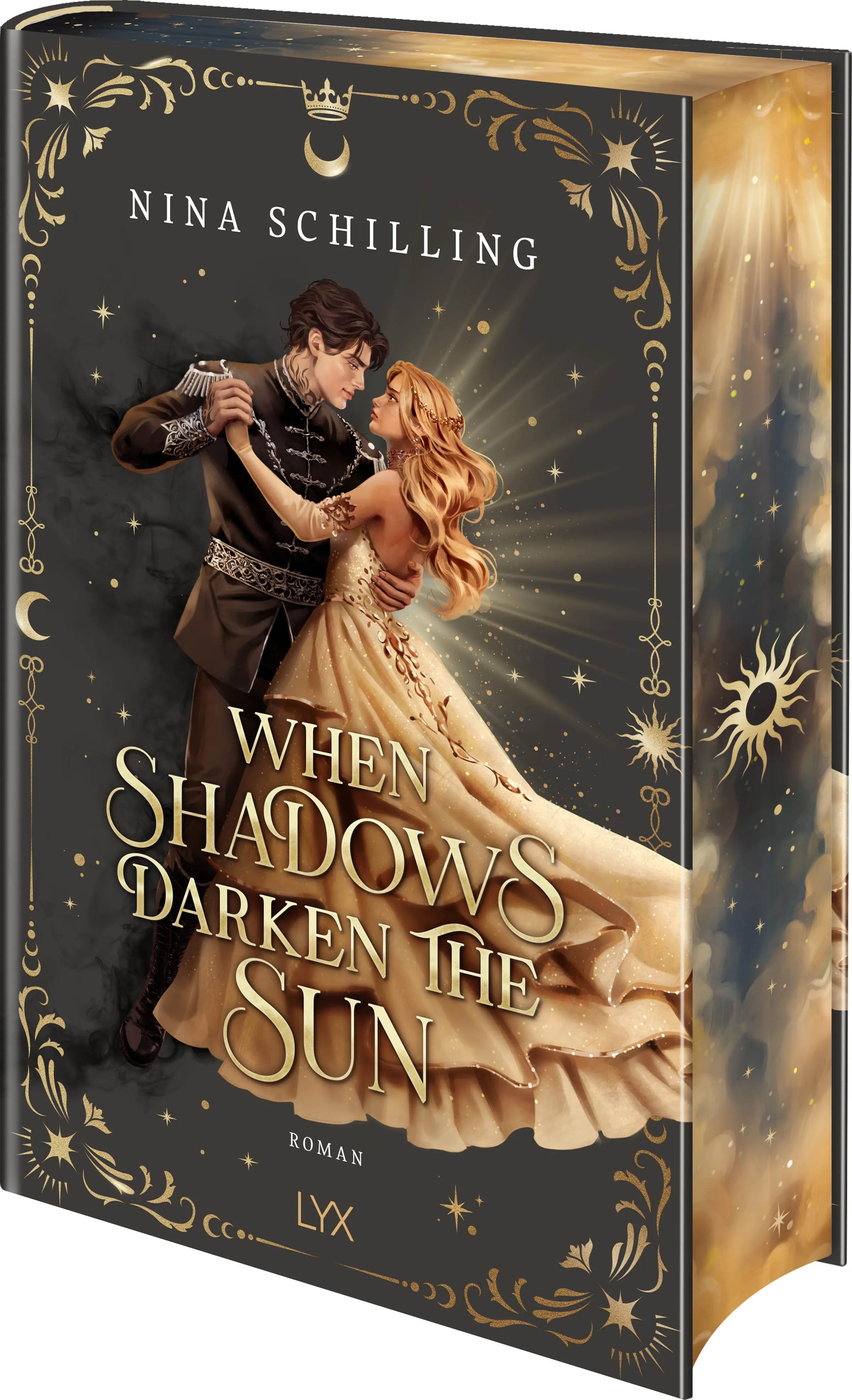 Buchcover von 'When Shadows Darken the Sun' - Gebundene Ausgabe von Nina Schilling
