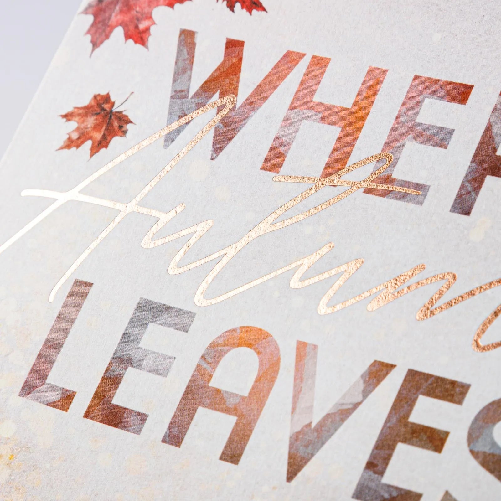 Produktansicht: Where Autumn Leaves (Paperback)