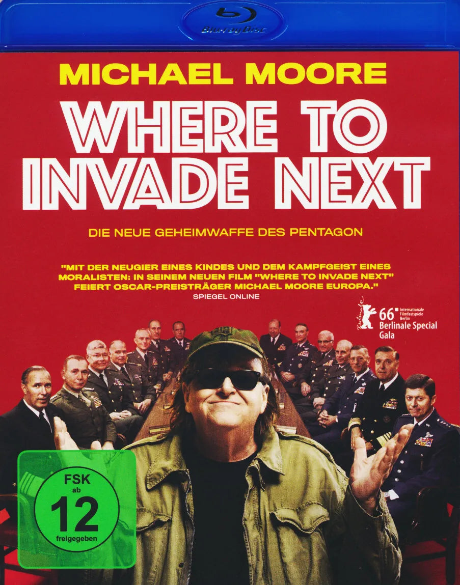 Where to invade next - Blu-ray Disc