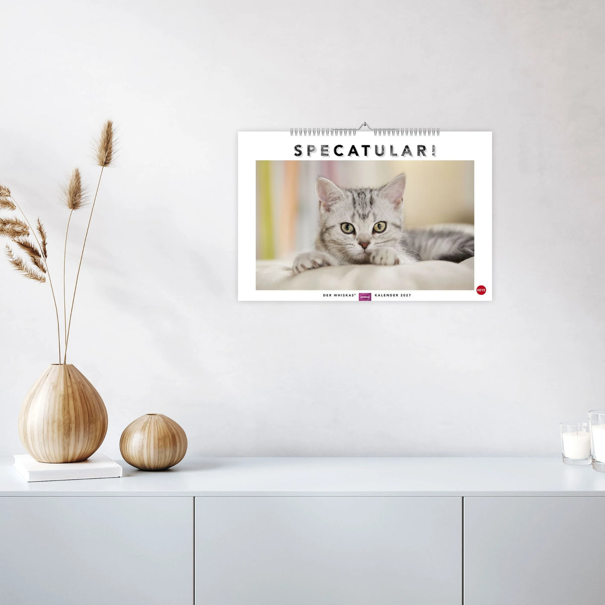 Whiskas Katzenkalender 2027 – Ansicht