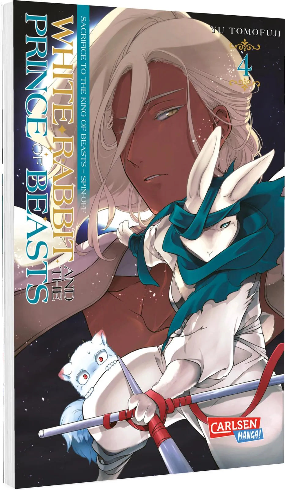 Buchcover von 'White Rabbit and the Prince of Beasts 4' - Taschenbuch von Yu Tomofuji