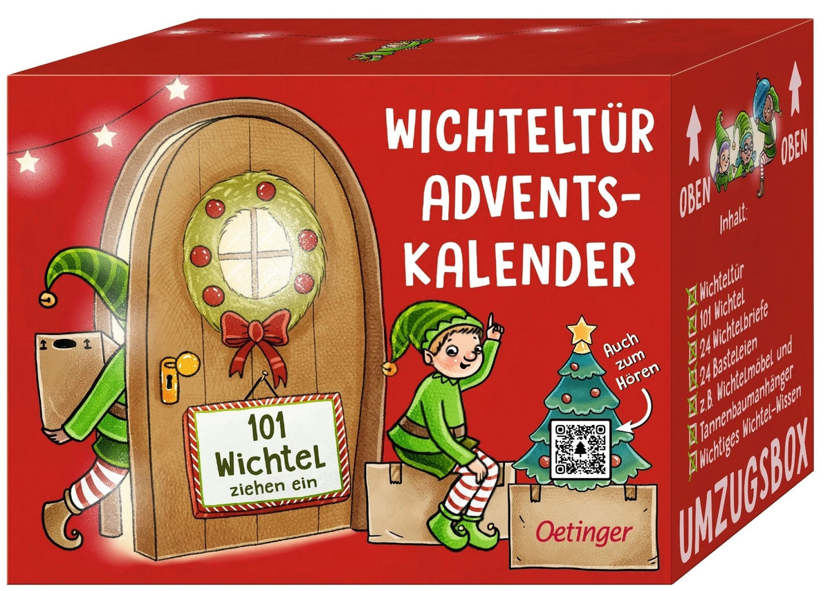 Adventskalender: Wichteltür-Adventskalender. 101 Wichtel ziehen ein